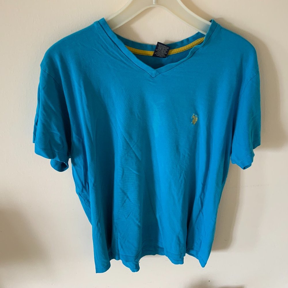 Ralph Lauren Light Blue Male T-Shirt L